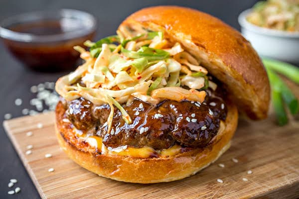 Spicy Korean Burger